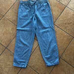 I Crew linen pants